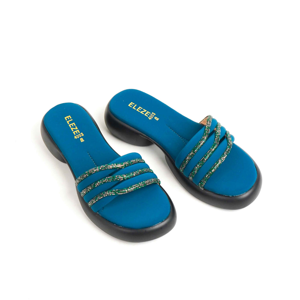 Glitter Strap Blue