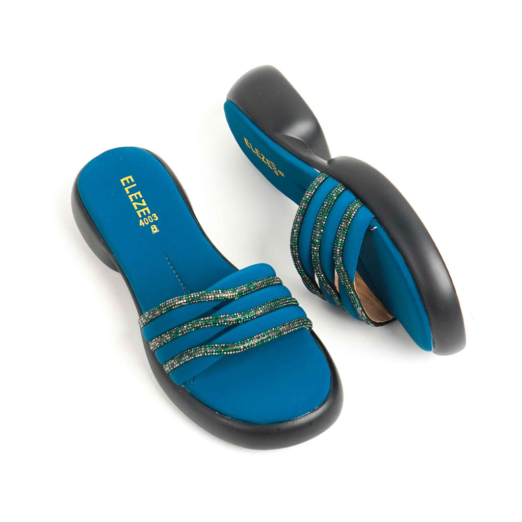 Glitter Strap Blue