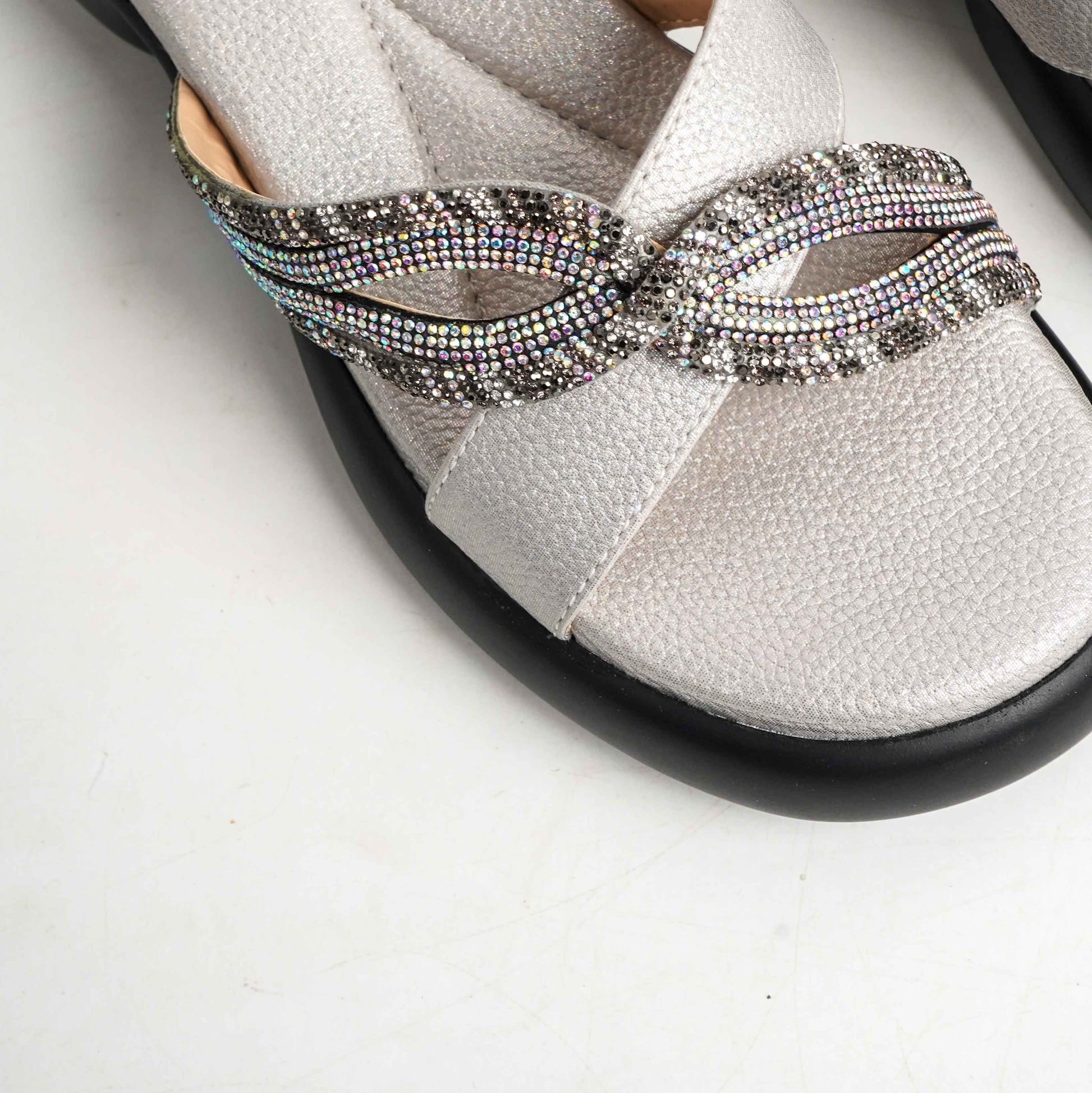 Silver Knot Embellished